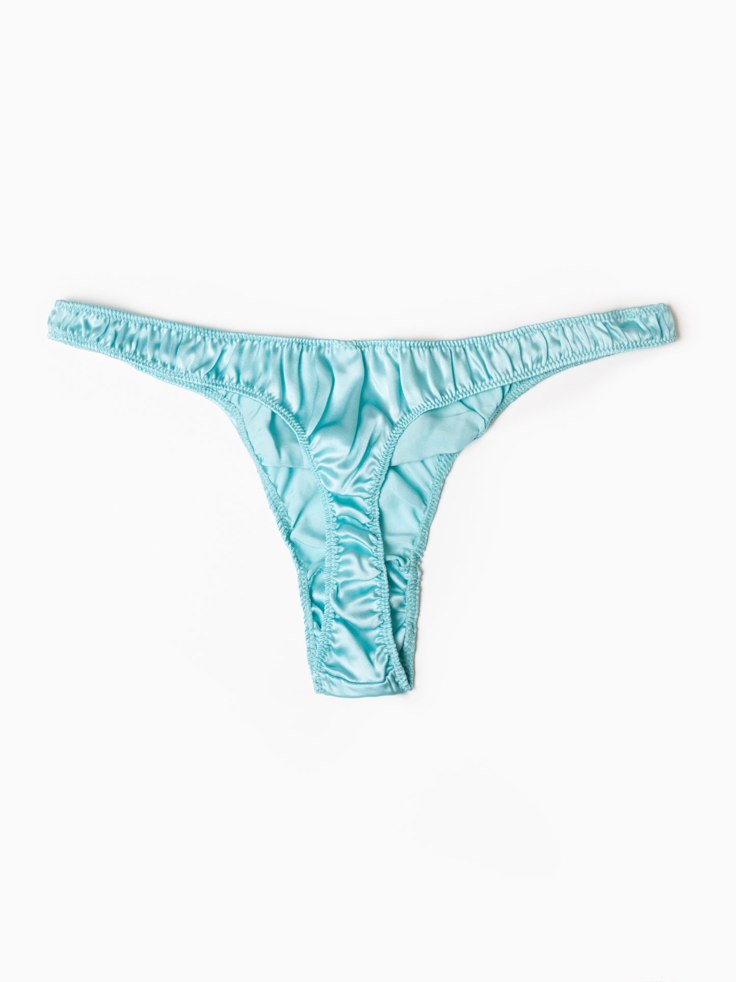 BABY BLUE SILK UNDERWEAR