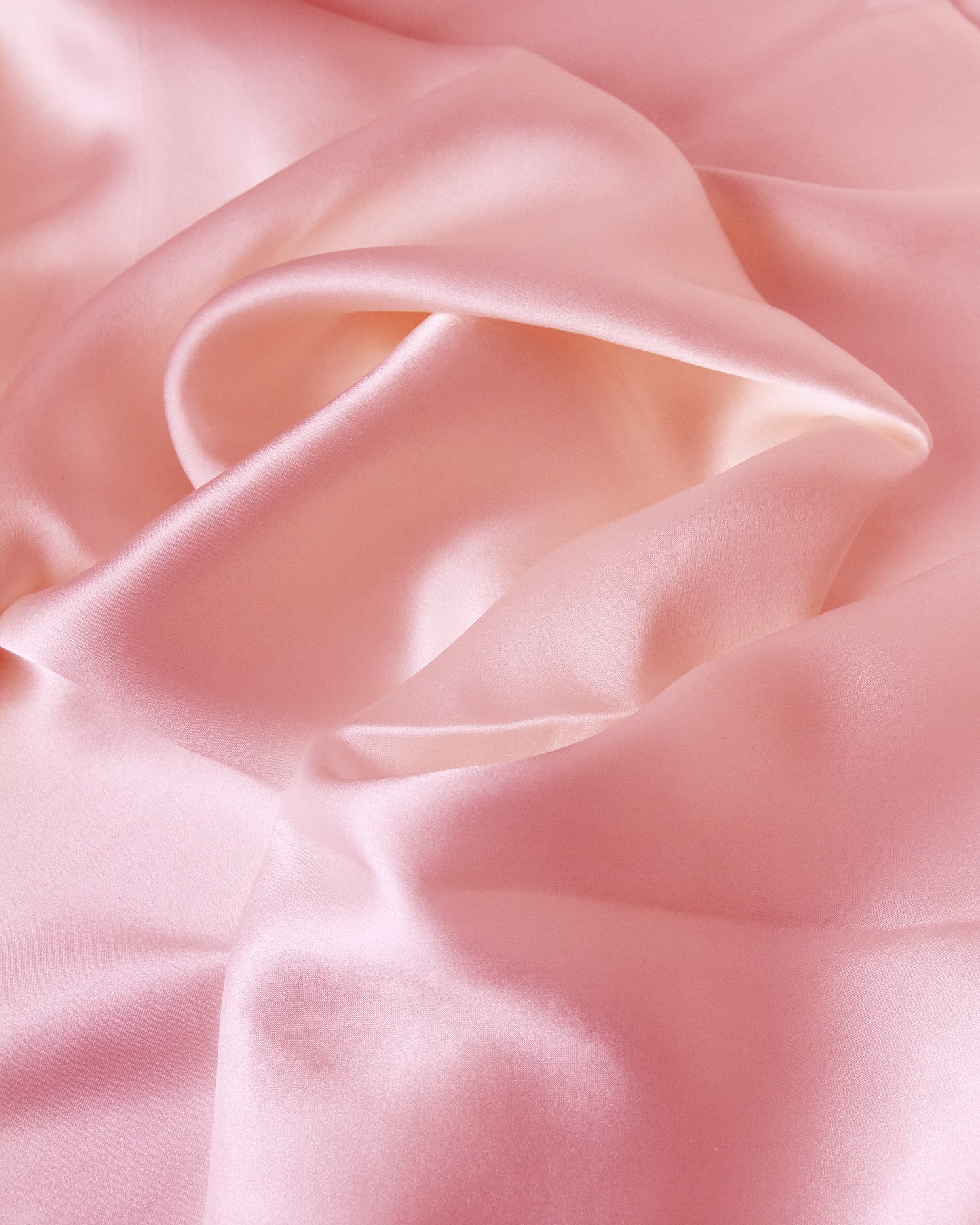 PINK SILK PILLOWCASE